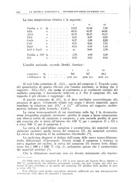 La ricerca scientifica ed il progresso tecnico rivista mensile