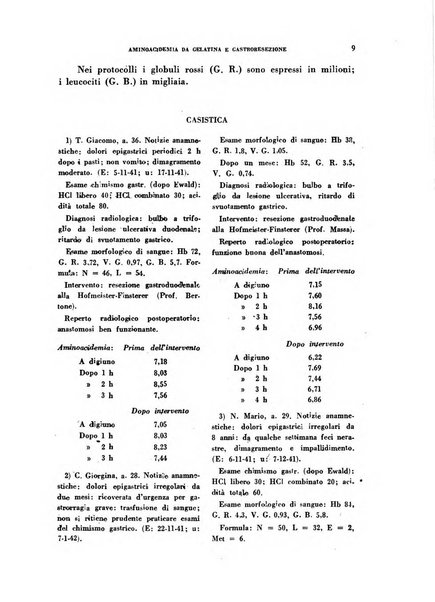 Ricerche e studi di patologia sperimentale