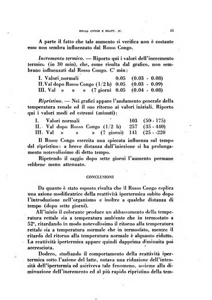 Ricerche e studi di patologia sperimentale