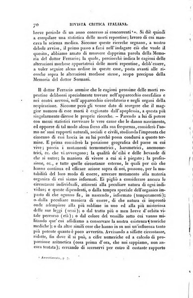 Ricoglitore italiano e straniero, ossia rivista mensuale europea di scienze, lettere, belle arti, bibliografia e varieta