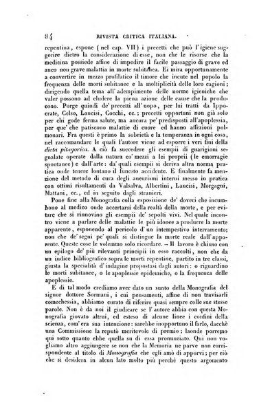 Ricoglitore italiano e straniero, ossia rivista mensuale europea di scienze, lettere, belle arti, bibliografia e varieta