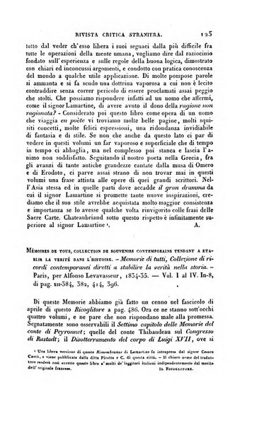 Ricoglitore italiano e straniero, ossia rivista mensuale europea di scienze, lettere, belle arti, bibliografia e varieta