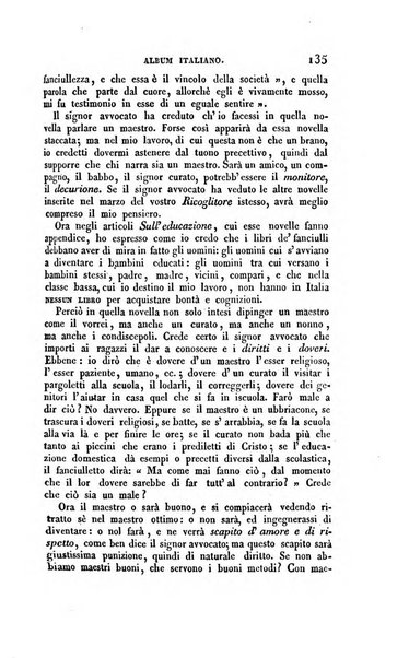 Ricoglitore italiano e straniero, ossia rivista mensuale europea di scienze, lettere, belle arti, bibliografia e varieta