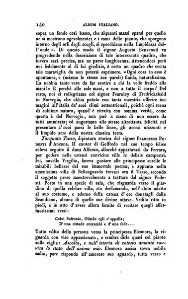 Ricoglitore italiano e straniero, ossia rivista mensuale europea di scienze, lettere, belle arti, bibliografia e varieta