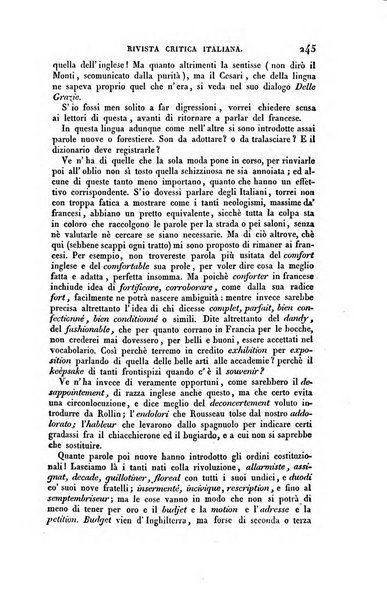 Ricoglitore italiano e straniero, ossia rivista mensuale europea di scienze, lettere, belle arti, bibliografia e varieta