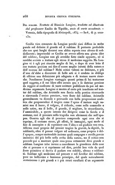 Ricoglitore italiano e straniero, ossia rivista mensuale europea di scienze, lettere, belle arti, bibliografia e varieta