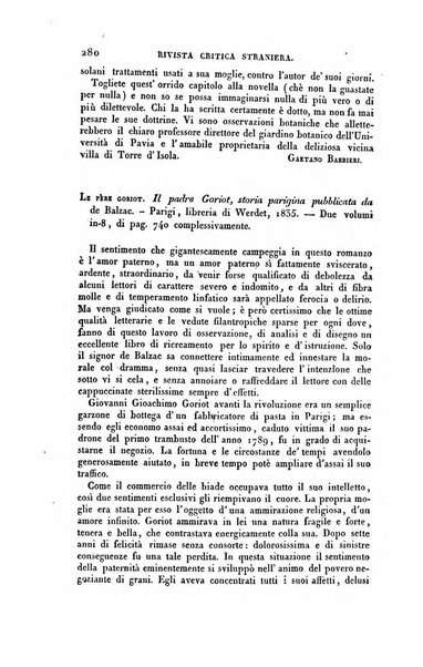 Ricoglitore italiano e straniero, ossia rivista mensuale europea di scienze, lettere, belle arti, bibliografia e varieta