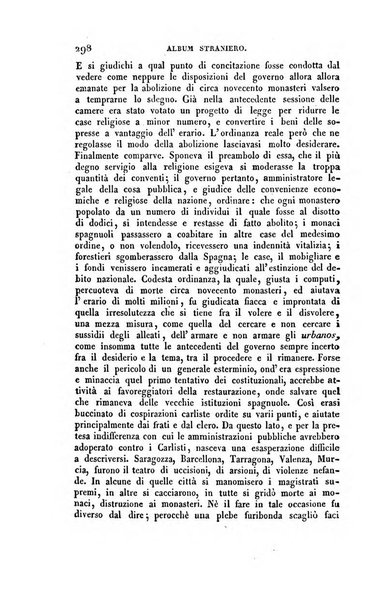 Ricoglitore italiano e straniero, ossia rivista mensuale europea di scienze, lettere, belle arti, bibliografia e varieta