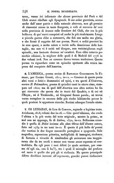 Ricoglitore italiano e straniero, ossia rivista mensuale europea di scienze, lettere, belle arti, bibliografia e varieta