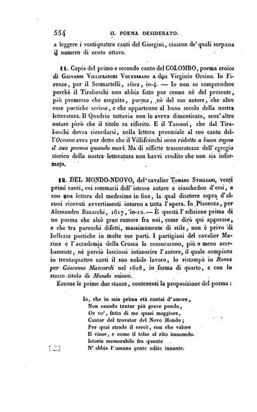 Ricoglitore italiano e straniero, ossia rivista mensuale europea di scienze, lettere, belle arti, bibliografia e varieta