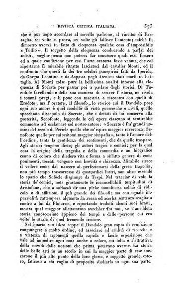 Ricoglitore italiano e straniero, ossia rivista mensuale europea di scienze, lettere, belle arti, bibliografia e varieta