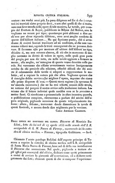 Ricoglitore italiano e straniero, ossia rivista mensuale europea di scienze, lettere, belle arti, bibliografia e varieta