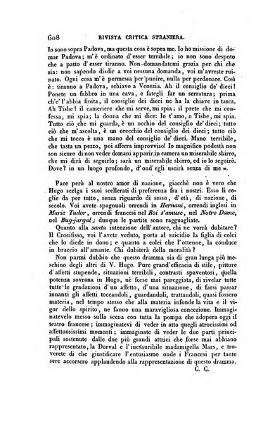 Ricoglitore italiano e straniero, ossia rivista mensuale europea di scienze, lettere, belle arti, bibliografia e varieta