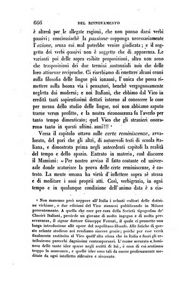 Ricoglitore italiano e straniero, ossia rivista mensuale europea di scienze, lettere, belle arti, bibliografia e varieta