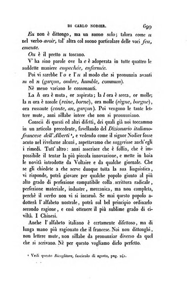 Ricoglitore italiano e straniero, ossia rivista mensuale europea di scienze, lettere, belle arti, bibliografia e varieta