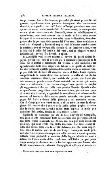 Ricoglitore italiano e straniero, ossia rivista mensuale europea di scienze, lettere, belle arti, bibliografia e varieta