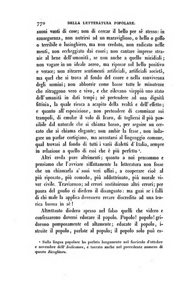 Ricoglitore italiano e straniero, ossia rivista mensuale europea di scienze, lettere, belle arti, bibliografia e varieta