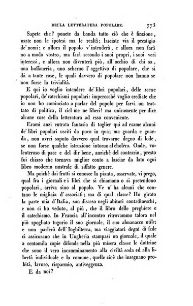 Ricoglitore italiano e straniero, ossia rivista mensuale europea di scienze, lettere, belle arti, bibliografia e varieta