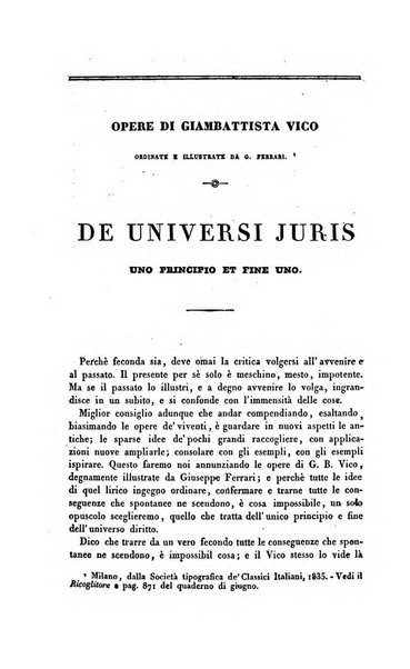 Ricoglitore italiano e straniero, ossia rivista mensuale europea di scienze, lettere, belle arti, bibliografia e varieta