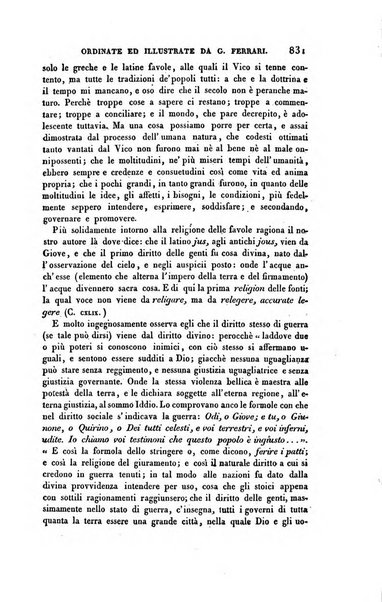 Ricoglitore italiano e straniero, ossia rivista mensuale europea di scienze, lettere, belle arti, bibliografia e varieta