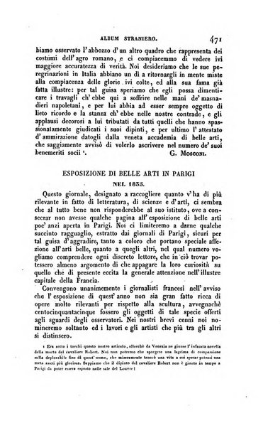 Ricoglitore italiano e straniero, ossia rivista mensuale europea di scienze, lettere, belle arti, bibliografia e varieta