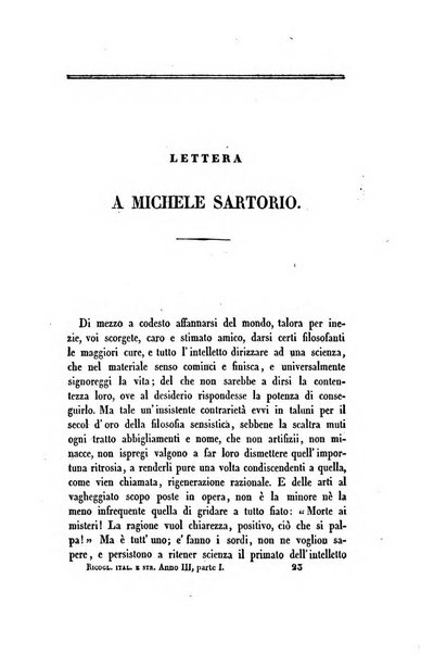 Ricoglitore italiano e straniero, ossia rivista mensuale europea di scienze, lettere, belle arti, bibliografia e varieta