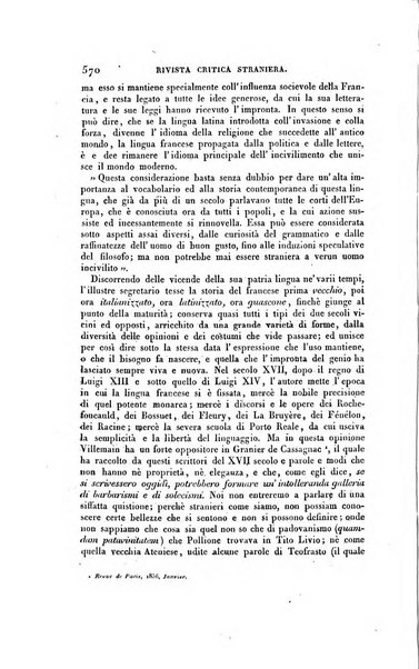 Ricoglitore italiano e straniero, ossia rivista mensuale europea di scienze, lettere, belle arti, bibliografia e varieta