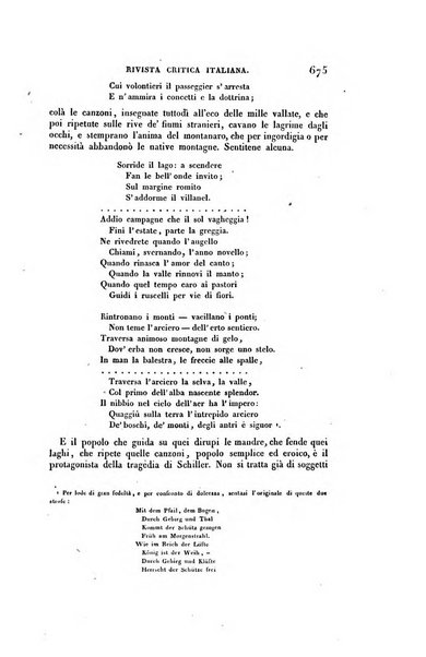 Ricoglitore italiano e straniero, ossia rivista mensuale europea di scienze, lettere, belle arti, bibliografia e varieta