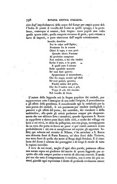 Ricoglitore italiano e straniero, ossia rivista mensuale europea di scienze, lettere, belle arti, bibliografia e varieta