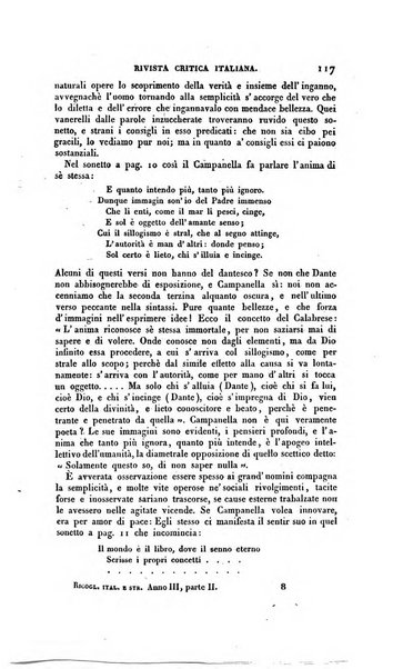 Ricoglitore italiano e straniero, ossia rivista mensuale europea di scienze, lettere, belle arti, bibliografia e varieta