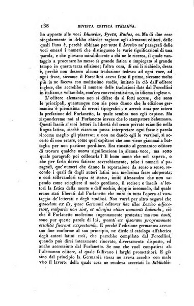 Ricoglitore italiano e straniero, ossia rivista mensuale europea di scienze, lettere, belle arti, bibliografia e varieta