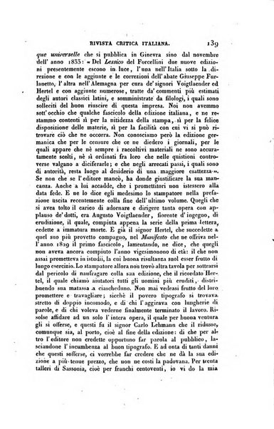 Ricoglitore italiano e straniero, ossia rivista mensuale europea di scienze, lettere, belle arti, bibliografia e varieta