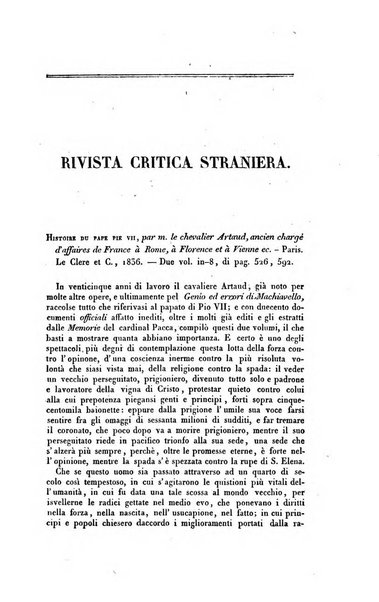 Ricoglitore italiano e straniero, ossia rivista mensuale europea di scienze, lettere, belle arti, bibliografia e varieta