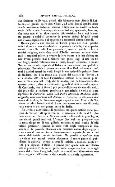 Ricoglitore italiano e straniero, ossia rivista mensuale europea di scienze, lettere, belle arti, bibliografia e varieta