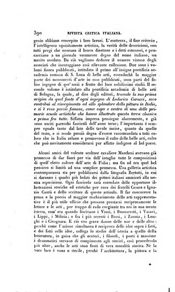 Ricoglitore italiano e straniero, ossia rivista mensuale europea di scienze, lettere, belle arti, bibliografia e varieta