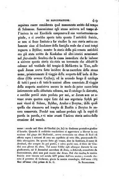 Ricoglitore italiano e straniero, ossia rivista mensuale europea di scienze, lettere, belle arti, bibliografia e varieta