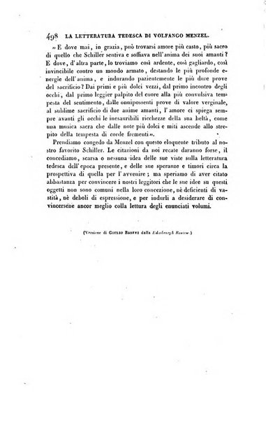 Ricoglitore italiano e straniero, ossia rivista mensuale europea di scienze, lettere, belle arti, bibliografia e varieta