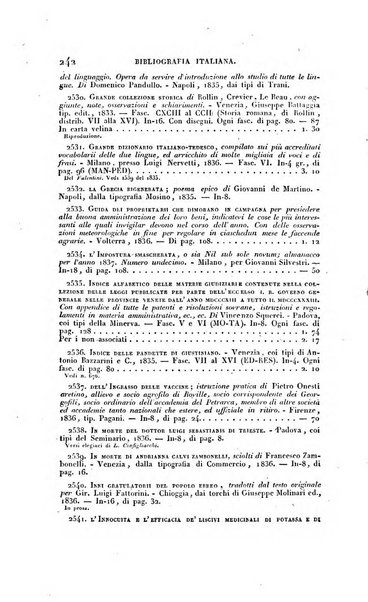 Ricoglitore italiano e straniero, ossia rivista mensuale europea di scienze, lettere, belle arti, bibliografia e varieta