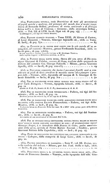 Ricoglitore italiano e straniero, ossia rivista mensuale europea di scienze, lettere, belle arti, bibliografia e varieta