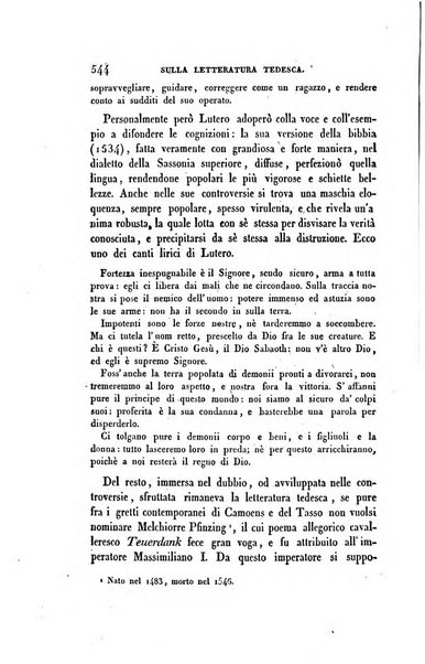 Ricoglitore italiano e straniero, ossia rivista mensuale europea di scienze, lettere, belle arti, bibliografia e varieta