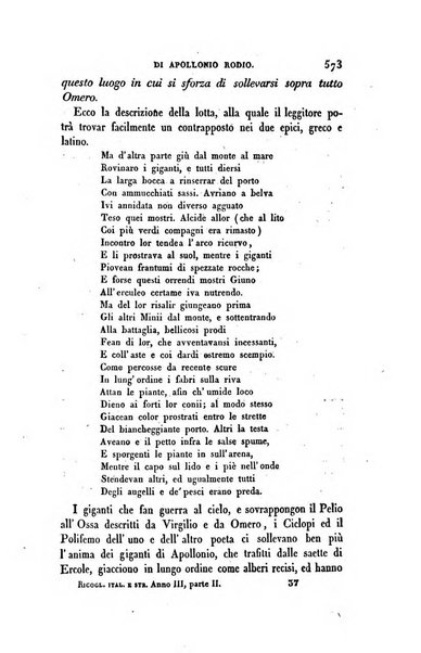 Ricoglitore italiano e straniero, ossia rivista mensuale europea di scienze, lettere, belle arti, bibliografia e varieta