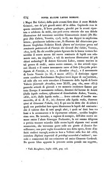 Ricoglitore italiano e straniero, ossia rivista mensuale europea di scienze, lettere, belle arti, bibliografia e varieta