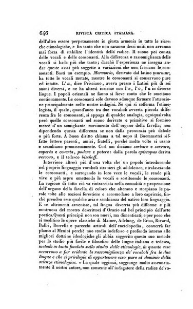 Ricoglitore italiano e straniero, ossia rivista mensuale europea di scienze, lettere, belle arti, bibliografia e varieta