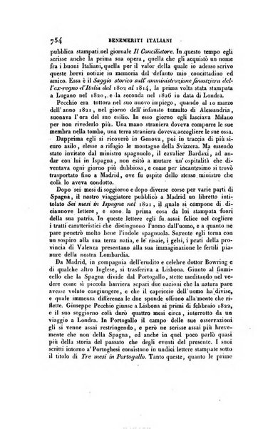 Ricoglitore italiano e straniero, ossia rivista mensuale europea di scienze, lettere, belle arti, bibliografia e varieta