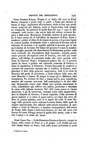 Ricoglitore italiano e straniero, ossia rivista mensuale europea di scienze, lettere, belle arti, bibliografia e varieta