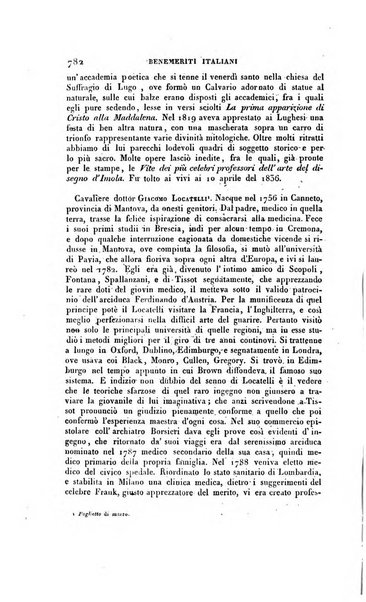 Ricoglitore italiano e straniero, ossia rivista mensuale europea di scienze, lettere, belle arti, bibliografia e varieta