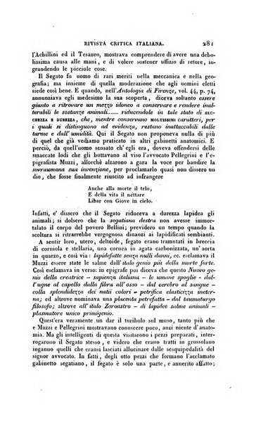 Ricoglitore italiano e straniero, ossia rivista mensuale europea di scienze, lettere, belle arti, bibliografia e varieta