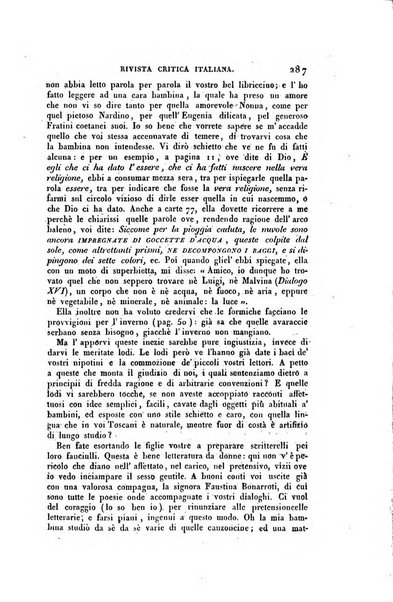 Ricoglitore italiano e straniero, ossia rivista mensuale europea di scienze, lettere, belle arti, bibliografia e varieta