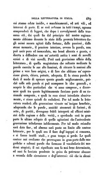 Ricoglitore italiano e straniero, ossia rivista mensuale europea di scienze, lettere, belle arti, bibliografia e varieta