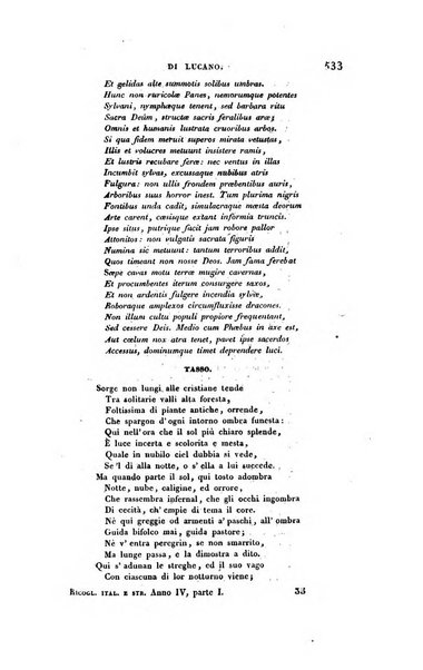 Ricoglitore italiano e straniero, ossia rivista mensuale europea di scienze, lettere, belle arti, bibliografia e varieta